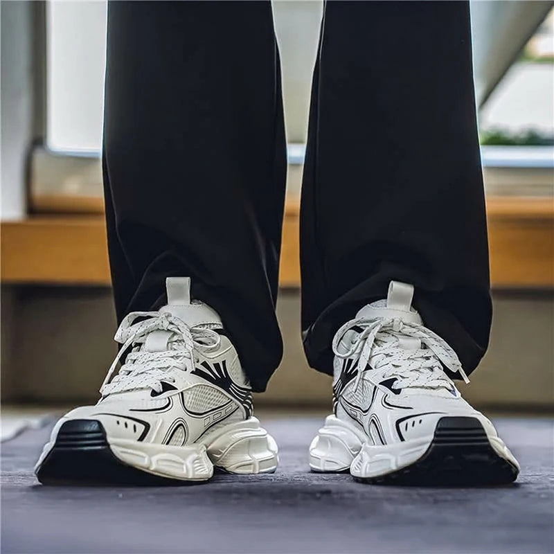 2026 New Men's Breathable Mesh Lightweight Comfortable Casual Running Shoes Non-slip Soft Sole Outdoor Walking Sports Sneakers