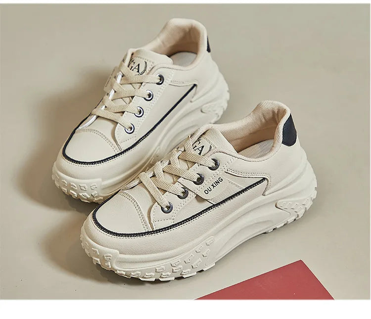 Platform Shoes for Women Outdoor Casual Jogging Sneakers Designer Brand Woman Walking Trainers Wedges Chunky Hiking Footwear