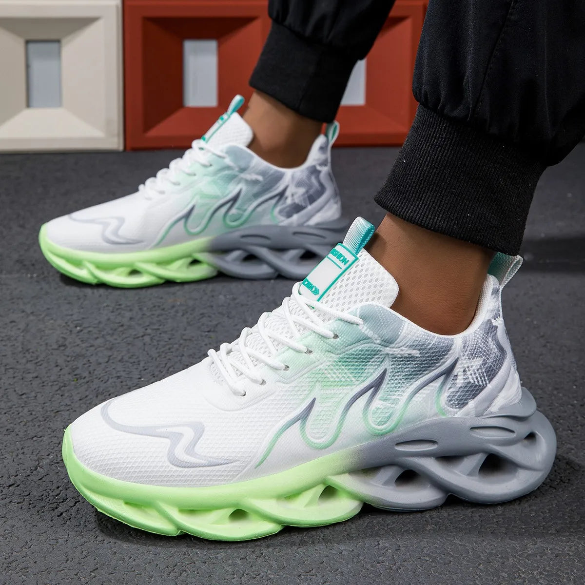 Sneakers Women's Shoes Men Women Running Sports Shoe Lightweight Breathable Comfortable Flat Soft Tennis Shoe Man Sneakers Woman