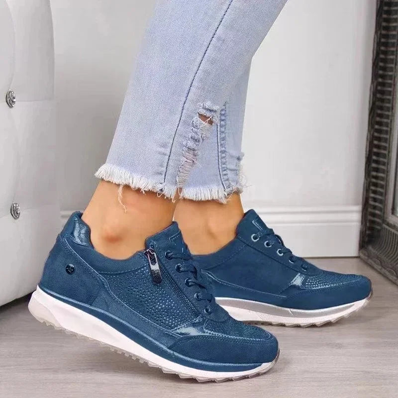 NEW Women's Wedges Sneakers Vulcanize Shoes Sequins Shake Shoes Fashion Girls Sport Shoes platprom Woman Sneakers Woman Footwear