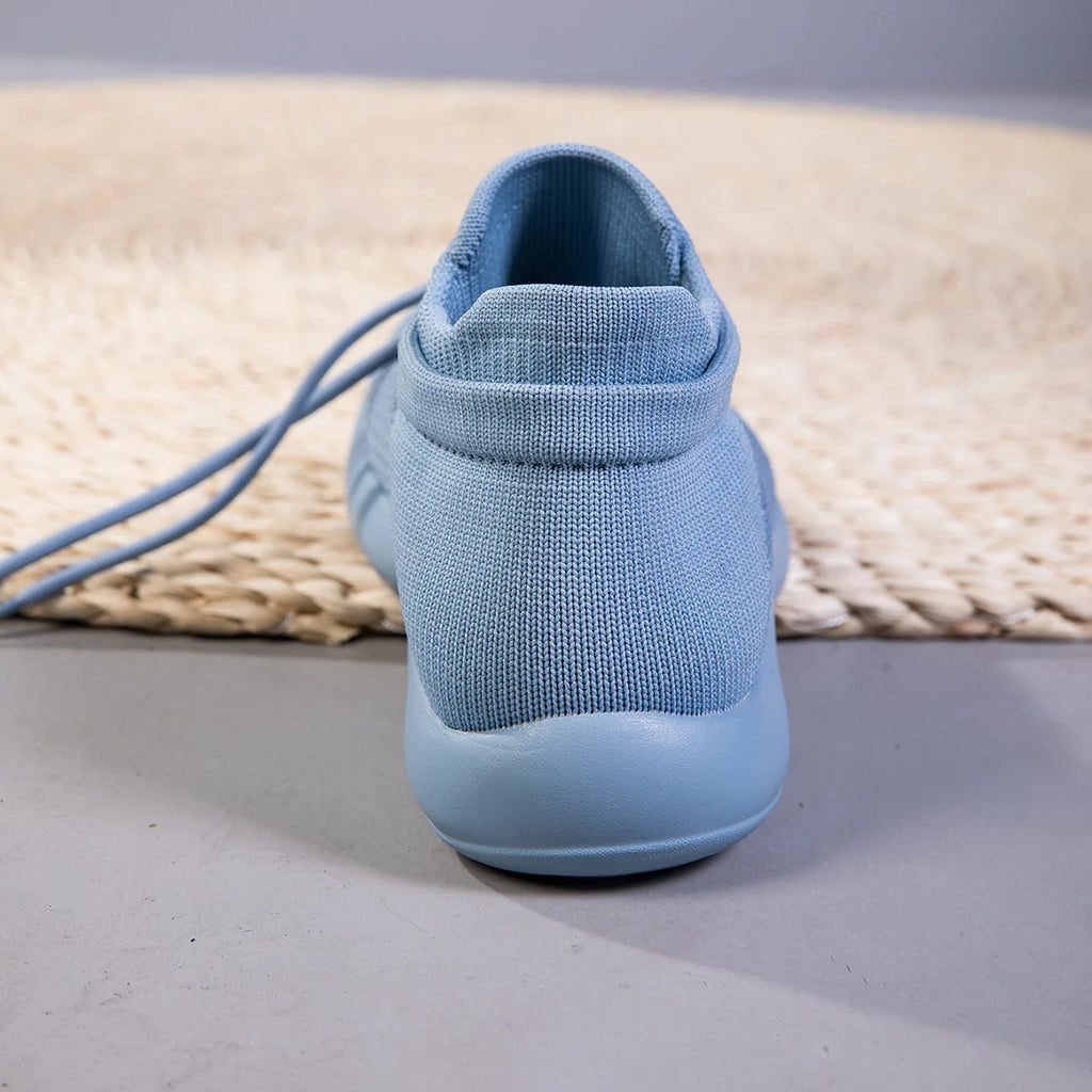 Women's Barefoot Shoes Lightweight Breathable Knit Sneakers Non-Slip Outdoor Sports Running Walking Footwear for Ladies
