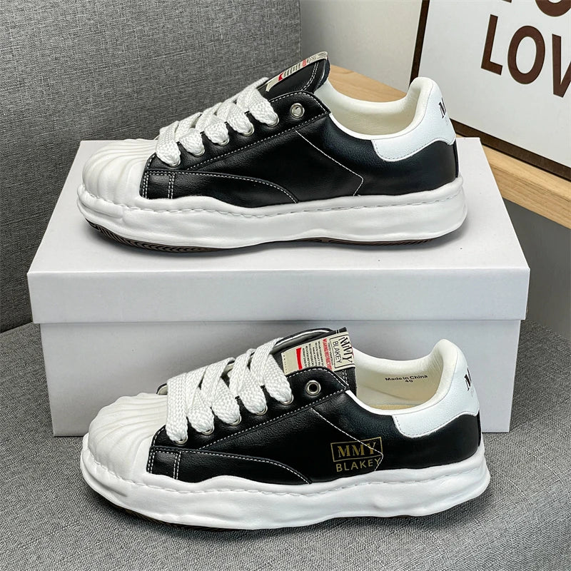2026 New Men Women Skate Shoes, Low Top Trendy Street Style Couple Sneakers, Non-slip Wear Resistant Daily Footwear