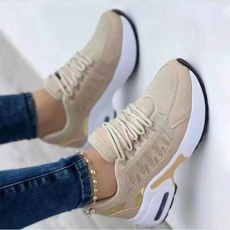 2026 Women's Casual Sneakers Women Running Shoes Fashion Platform Tennis Shoes Summer Breathable All-match Women Shoes Кроссовки