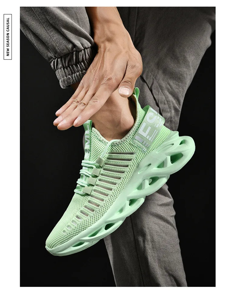 Running Shoes for Men Breathable Sneakers Comfort Soft-Sole Tenis Basketball Shoes Fashion Light Men Sport Shoes Tenis Masculino