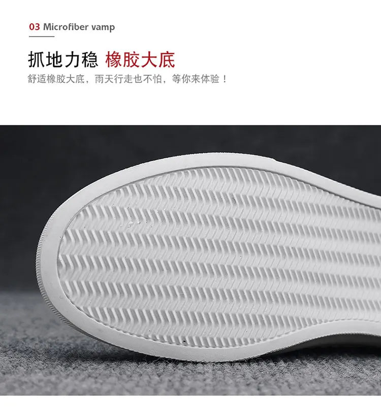 men's shoes  Casual Versatile  Flats Skateboard Shoes Breathable Lightweight Fashion Trend Sneakers