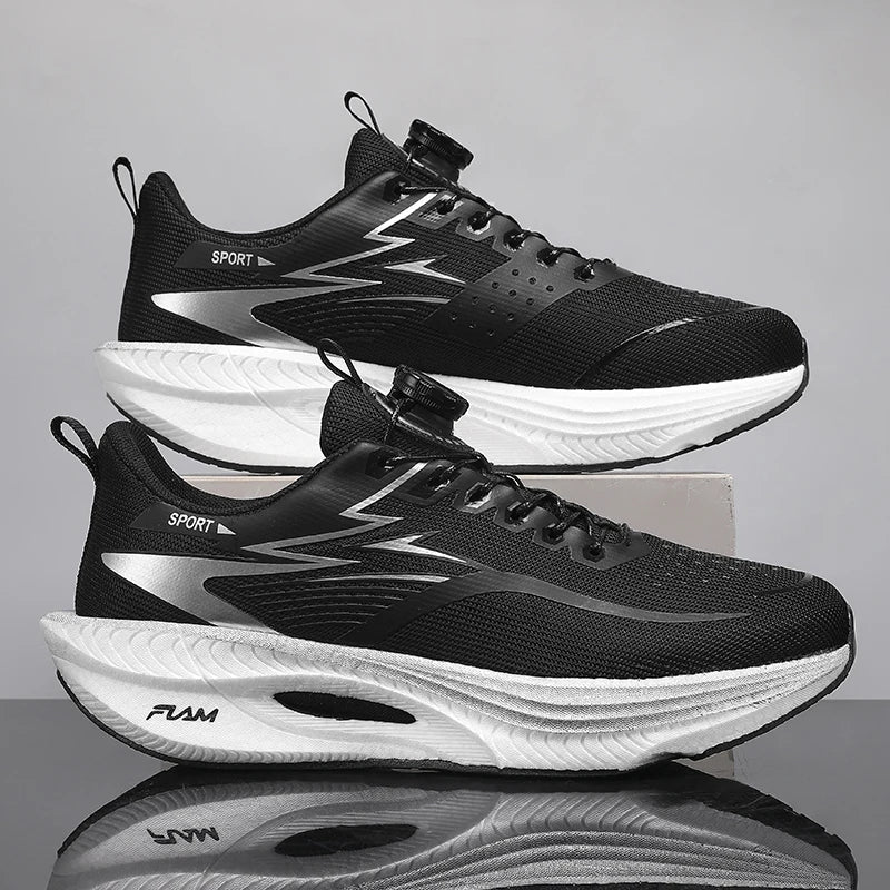 Running Shoes for Men Support Anti Torsion Breathable Lightweight Jogging Sneakers Comfortable Marathon Walking Running Footwear