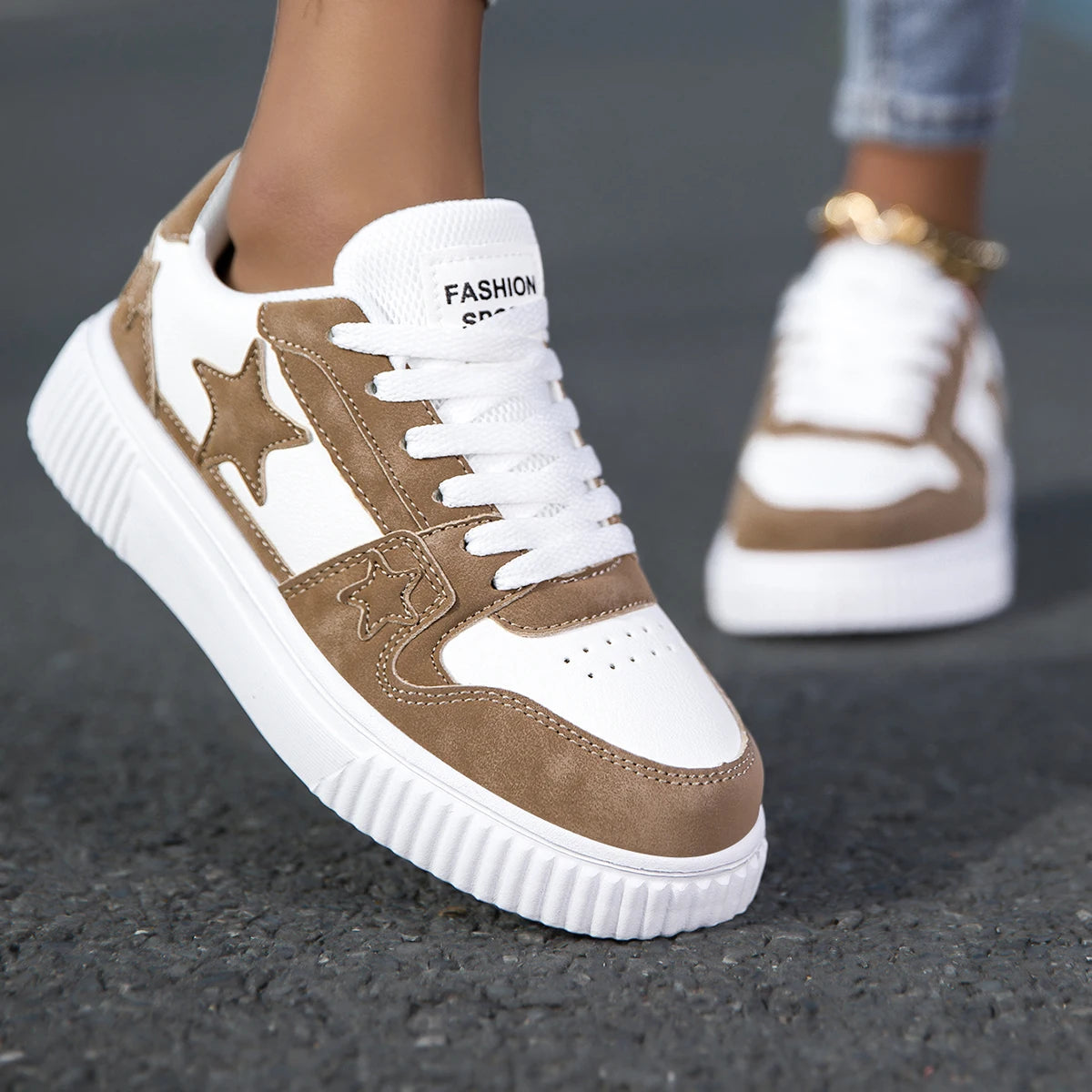 Platform Non-Slip Vulcanized Sneaker