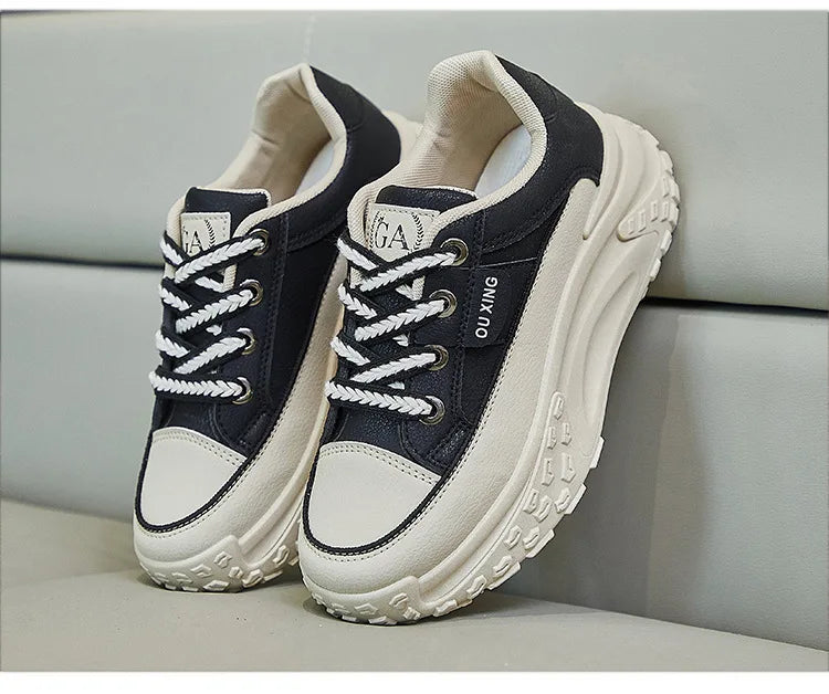 Platform Shoes for Women Outdoor Casual Jogging Sneakers Designer Brand Woman Walking Trainers Wedges Chunky Hiking Footwear