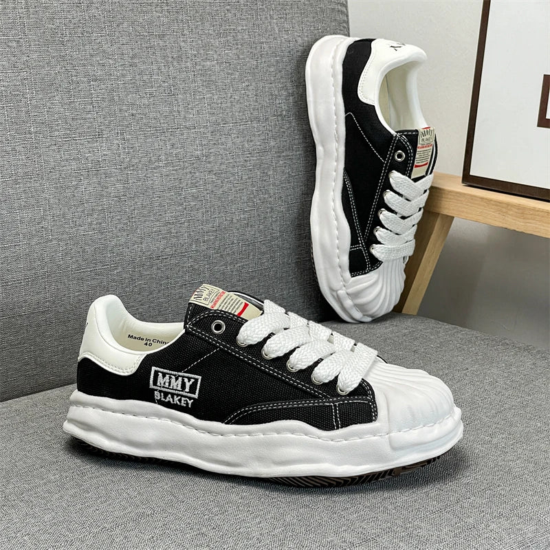 2026 New Men Women Skate Shoes, Low Top Trendy Street Style Couple Sneakers, Non-slip Wear Resistant Daily Footwear