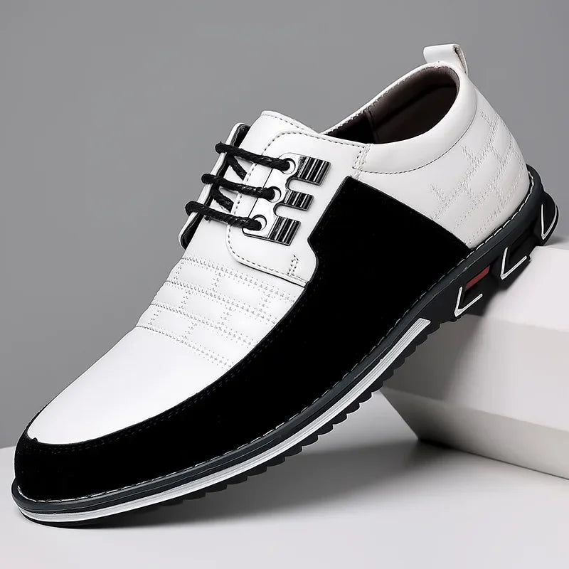 Casual Leather Shoes for Men Trend Men Business Shoes Office Comfort Working Footwear Man Loafers Big Size 38-50 Tenis Masculino