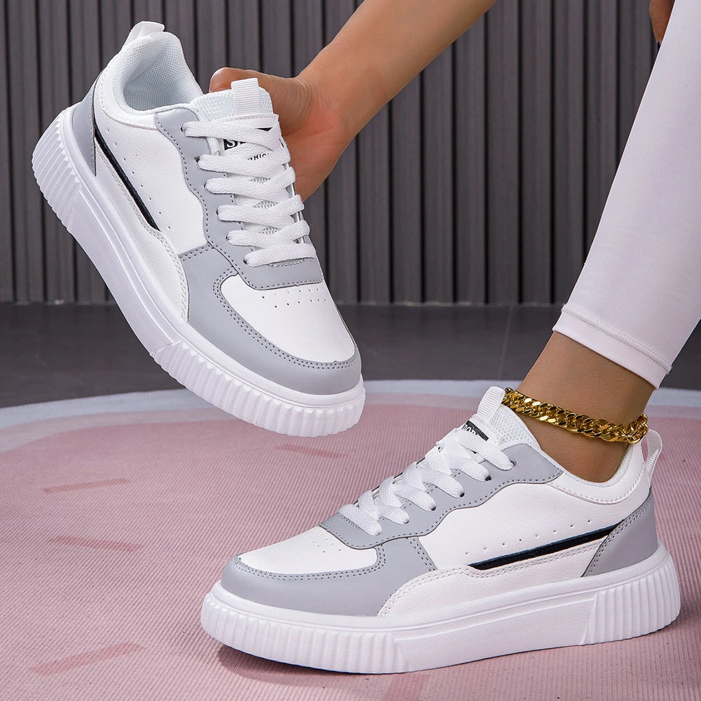 Men's Casual Platform Shoes Fashion Sneakers, Men's Daily Wear Lightweight Walking Shoes, Men's Durable Round Toe Footwear