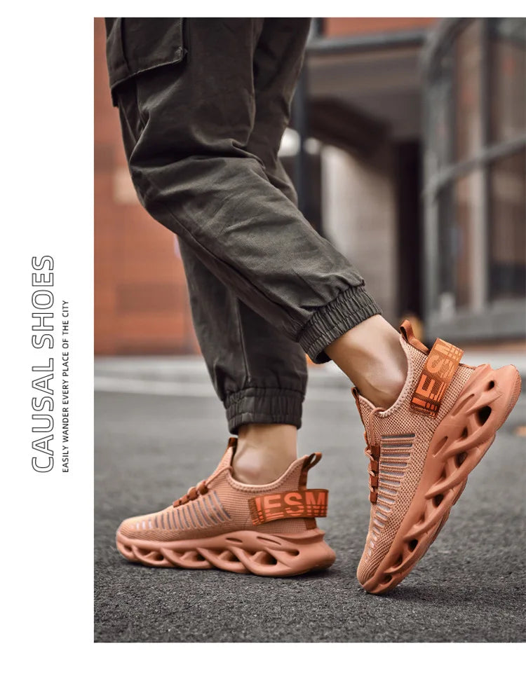 Running Shoes for Men Breathable Sneakers Comfort Soft-Sole Tenis Basketball Shoes Fashion Light Men Sport Shoes Tenis Masculino
