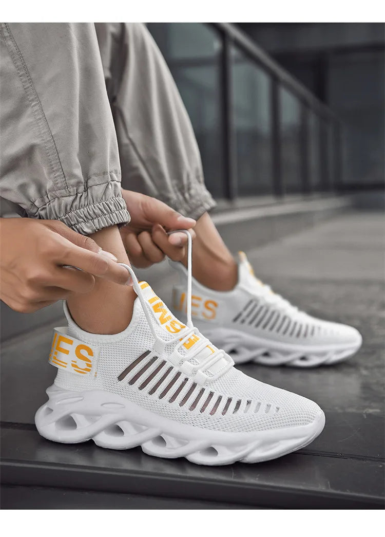 Running Shoes for Men Breathable Sneakers Comfort Soft-Sole Tenis Basketball Shoes Fashion Light Men Sport Shoes Tenis Masculino
