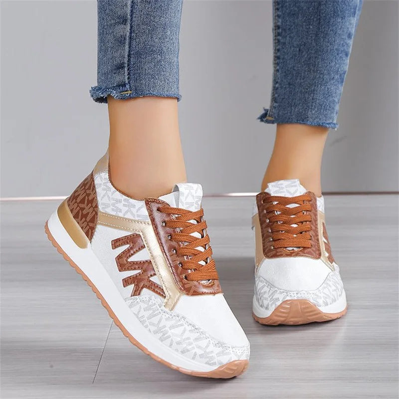 Classic Black & White Tennis Sneaker