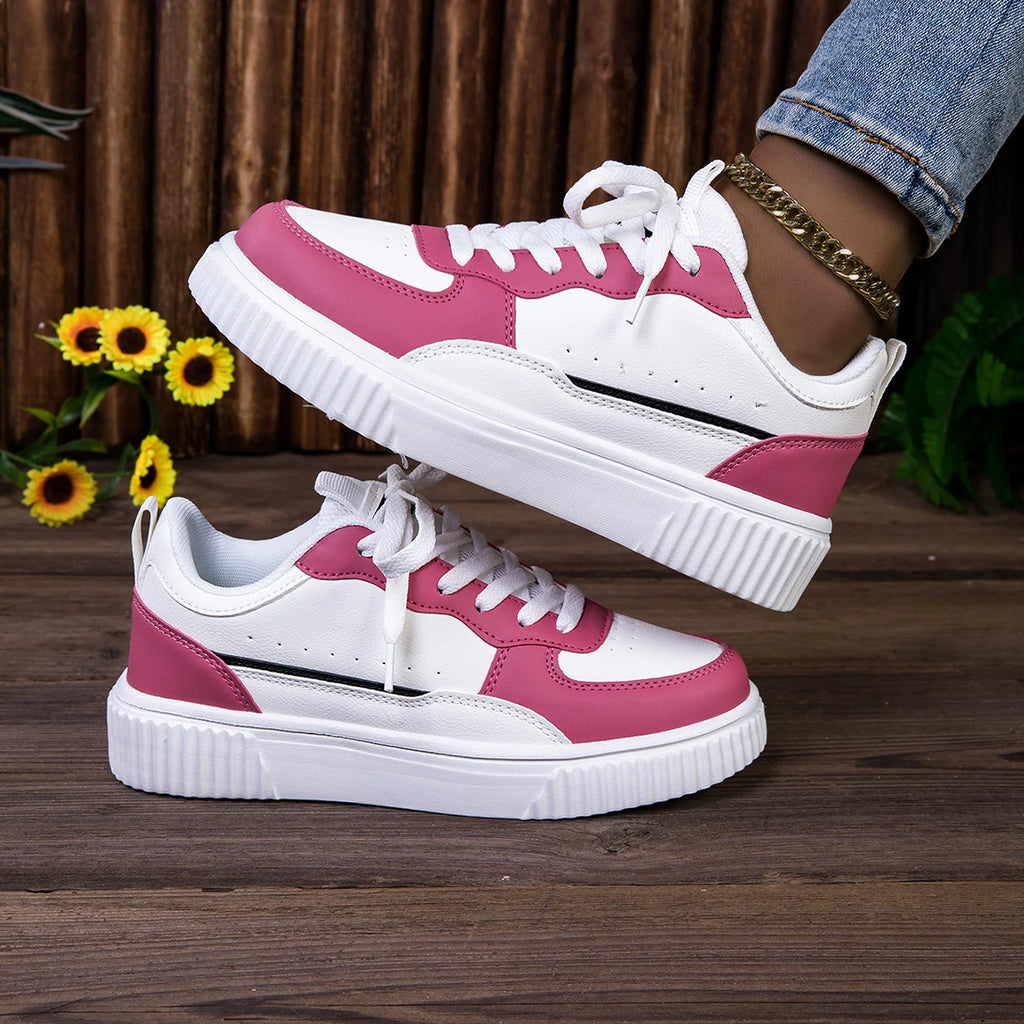 Men's Casual Platform Shoes Fashion Sneakers, Men's Daily Wear Lightweight Walking Shoes, Men's Durable Round Toe Footwear