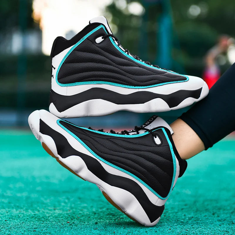 Men's casual outdoor sports classic practical basketball shoes trendy, soft, comfortable, anti-skid and wear-resistant outsole