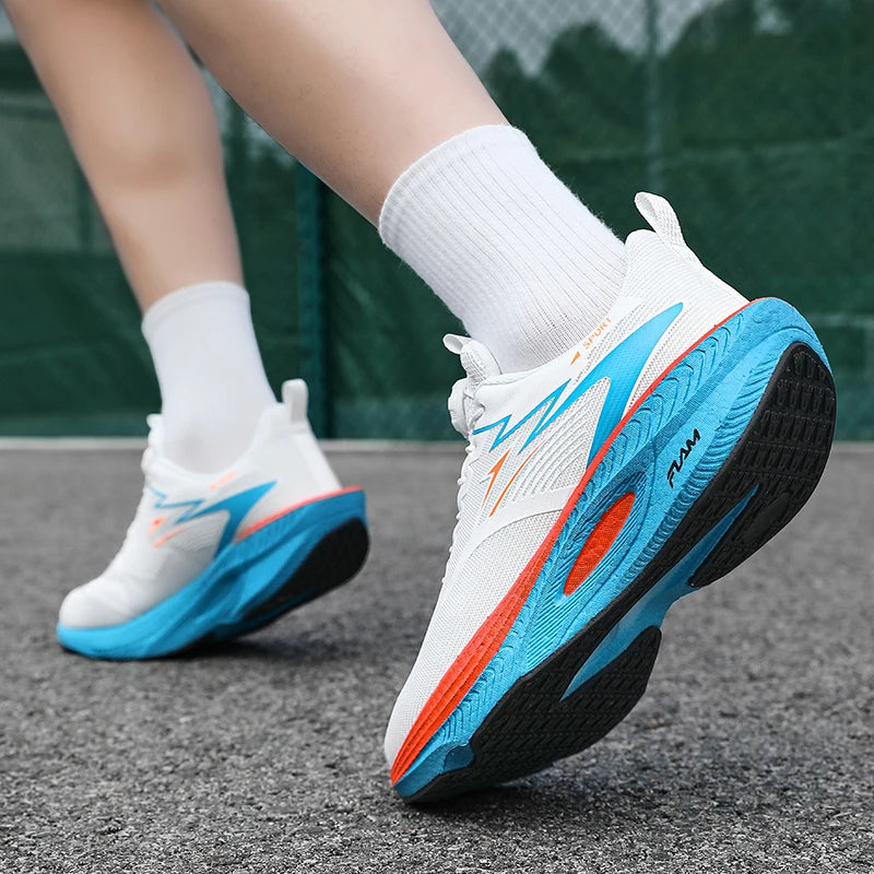 Running Shoes for Men Support Anti Torsion Breathable Lightweight Jogging Sneakers Comfortable Marathon Walking Running Footwear