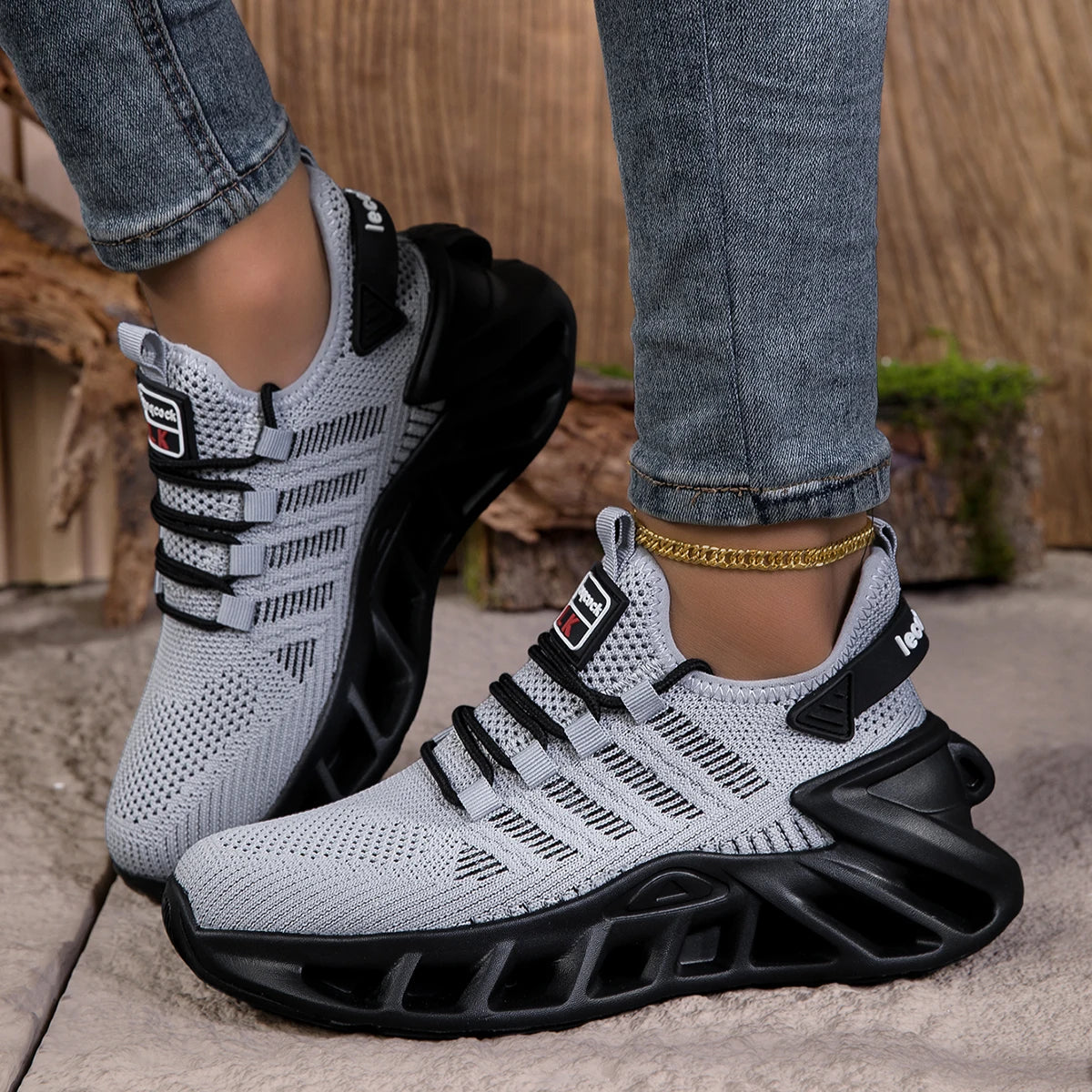 Sneakers Women's Shoes Men Women Running Sports Shoe Lightweight Breathable Comfortable Flat Soft Tennis Shoe Man Sneakers Woman