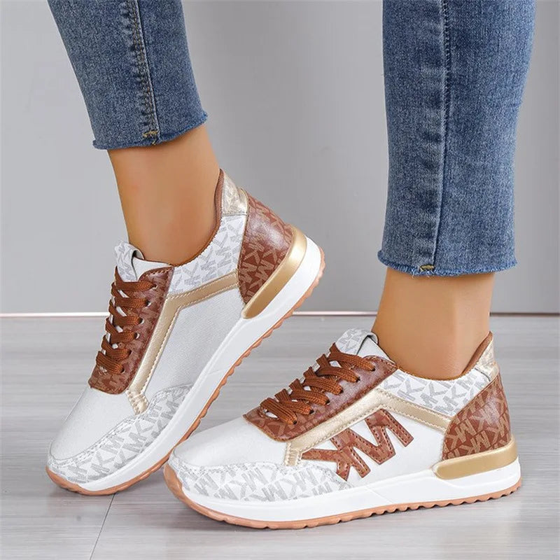 Women's Casual Shoes Black Shoes Trend 2025 Sneakers Women White Vulcanized Shoes Female Tennis Sneaker Running Plus Size 36-43