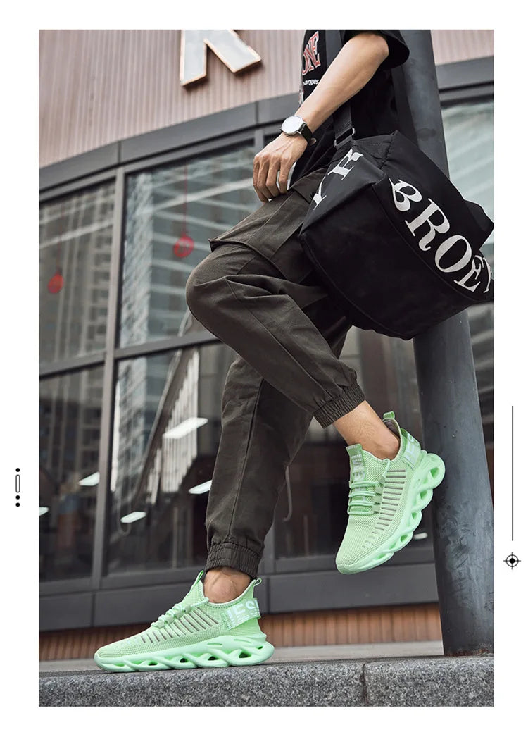 Running Shoes for Men Breathable Sneakers Comfort Soft-Sole Tenis Basketball Shoes Fashion Light Men Sport Shoes Tenis Masculino