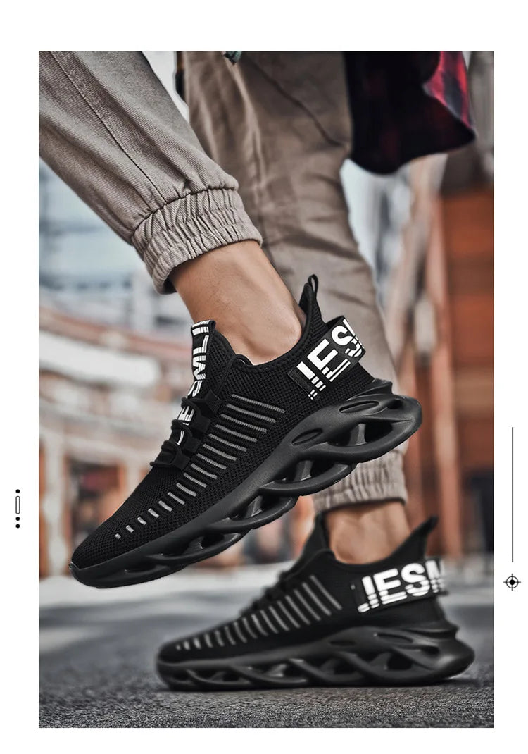 Running Shoes for Men Breathable Sneakers Comfort Soft-Sole Tenis Basketball Shoes Fashion Light Men Sport Shoes Tenis Masculino
