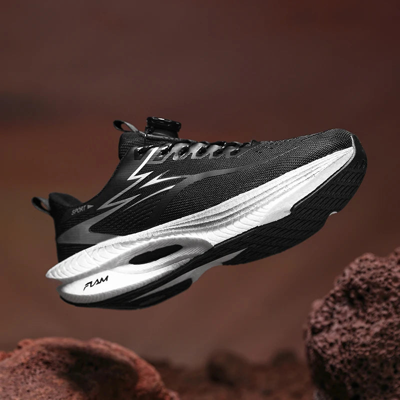 Running Shoes for Men Support Anti Torsion Breathable Lightweight Jogging Sneakers Comfortable Marathon Walking Running Footwear