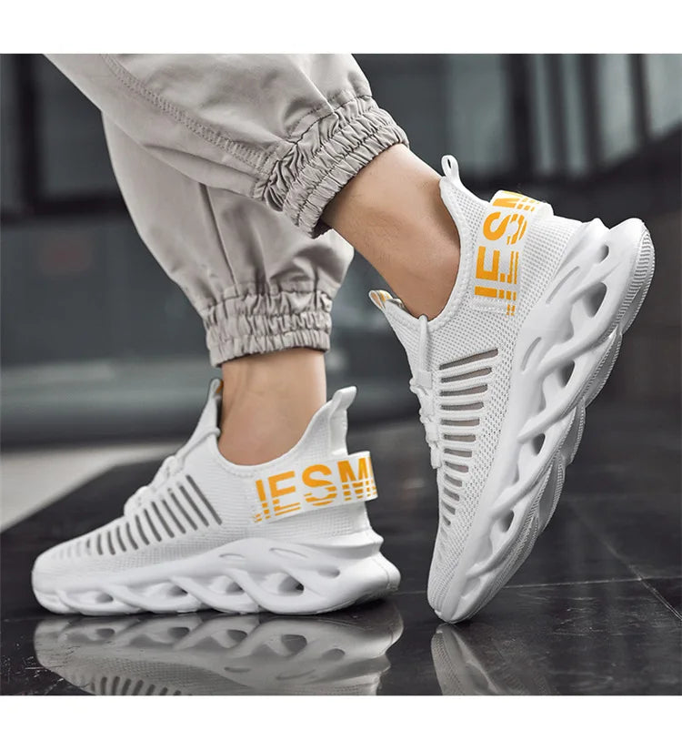 Running Shoes for Men Breathable Sneakers Comfort Soft-Sole Tenis Basketball Shoes Fashion Light Men Sport Shoes Tenis Masculino