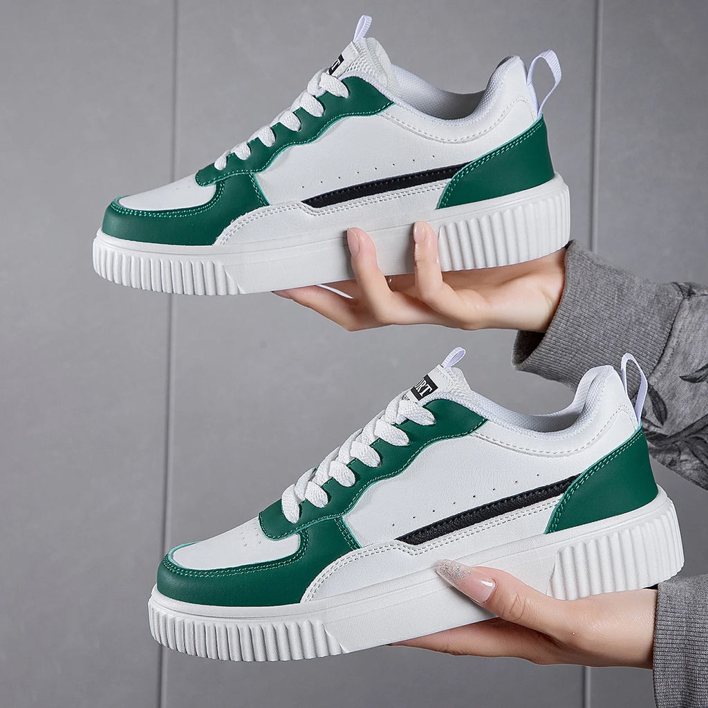 Men's Casual Platform Shoes Fashion Sneakers, Men's Daily Wear Lightweight Walking Shoes, Men's Durable Round Toe Footwear