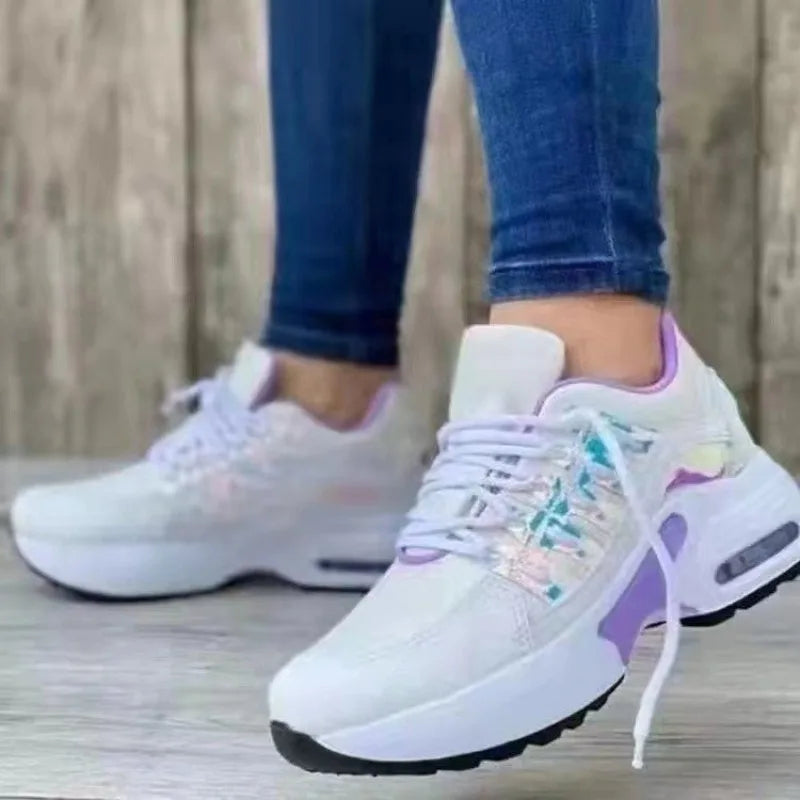 2026 Women's Casual Sneakers Women Running Shoes Fashion Platform Tennis Shoes Summer Breathable All-match Women Shoes Кроссовки