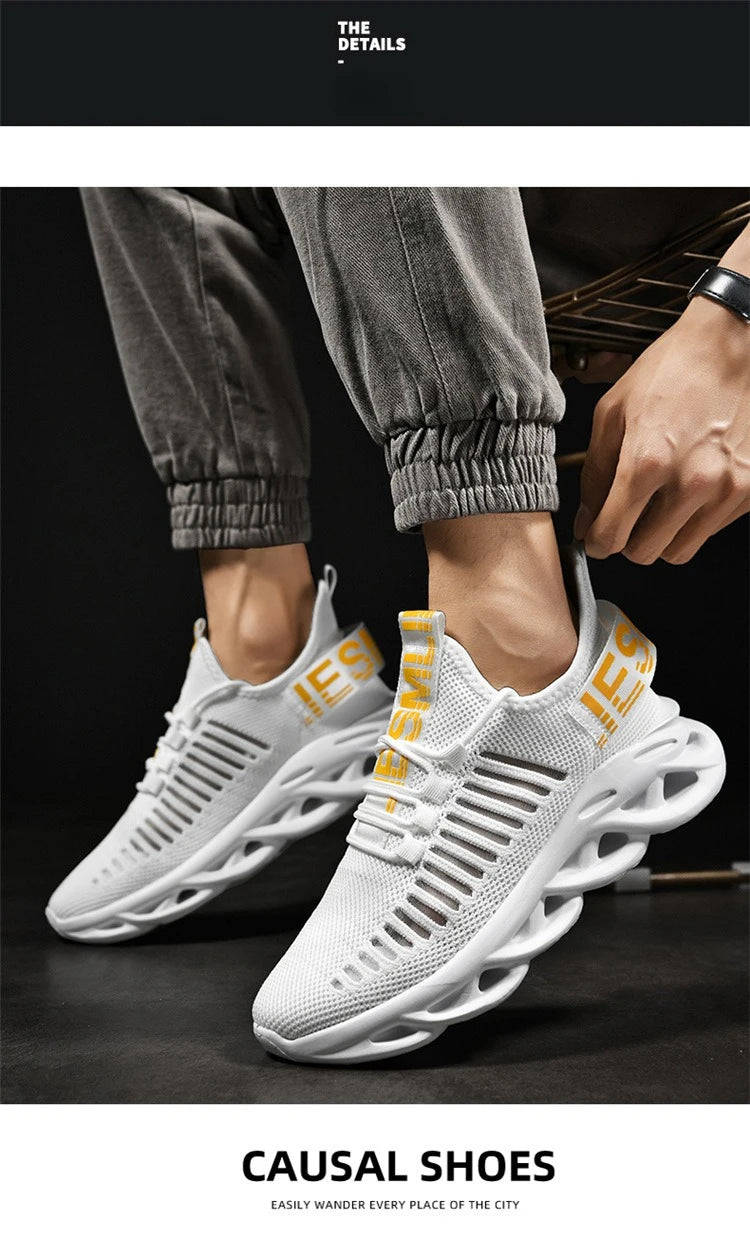 Running Shoes for Men Breathable Sneakers Comfort Soft-Sole Tenis Basketball Shoes Fashion Light Men Sport Shoes Tenis Masculino