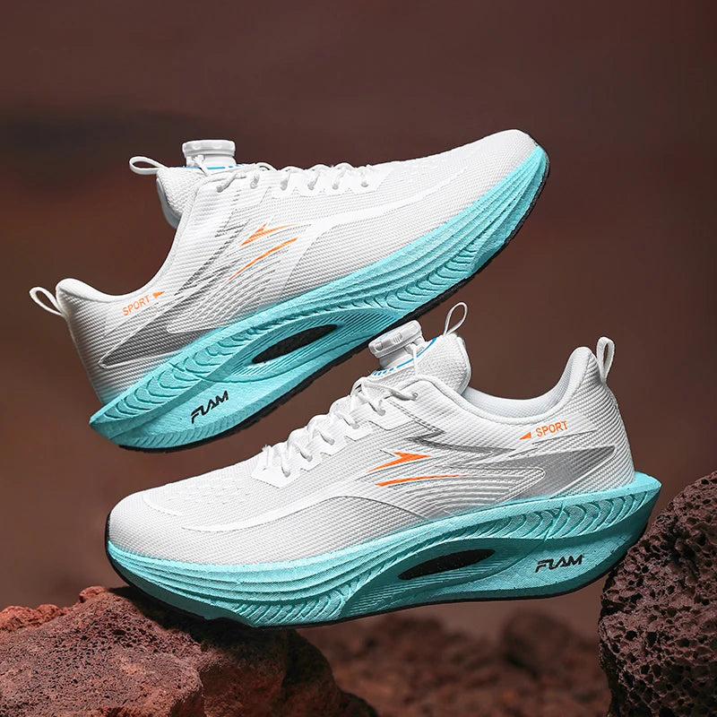 Running Shoes for Men Support Anti Torsion Breathable Lightweight Jogging Sneakers Comfortable Marathon Walking Running Footwear
