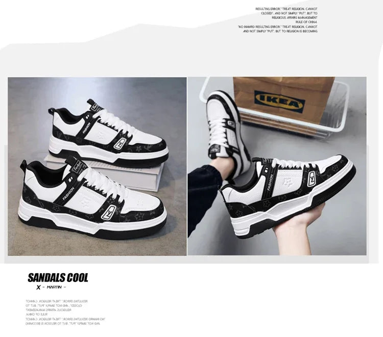 Men's Versatile Comfortable Platform Shoes Fashionable Korean Style Casual Sport Shoes New Arrival Summer Trendy Men's Footwear