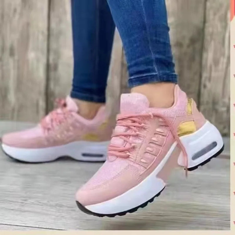 2026 Women's Casual Sneakers Women Running Shoes Fashion Platform Tennis Shoes Summer Breathable All-match Women Shoes Кроссовки