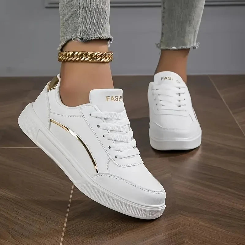 Women Casual Sneakers Leather Platform Sneakers for Women Classics Comfort Skateboarding Shoes Non-Slip 2026 New