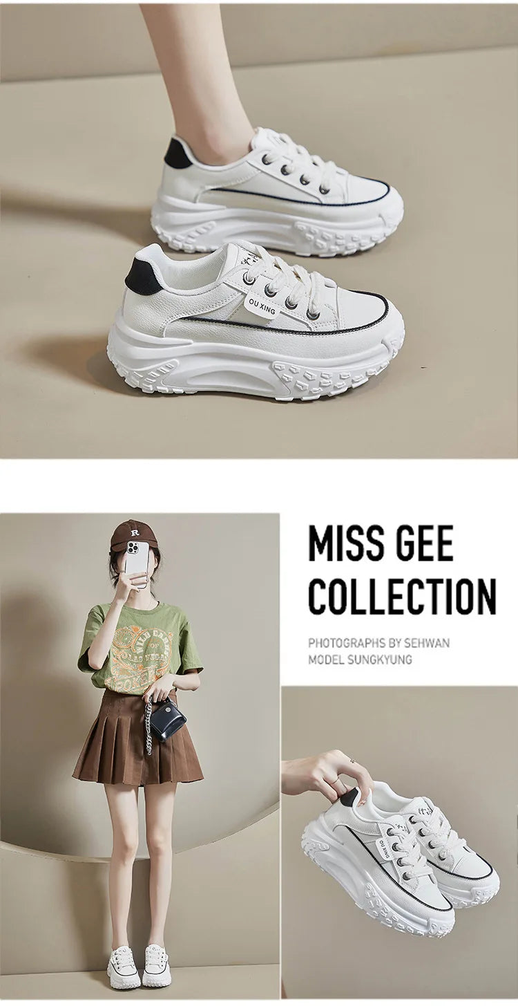 Platform Shoes for Women Outdoor Casual Jogging Sneakers Designer Brand Woman Walking Trainers Wedges Chunky Hiking Footwear