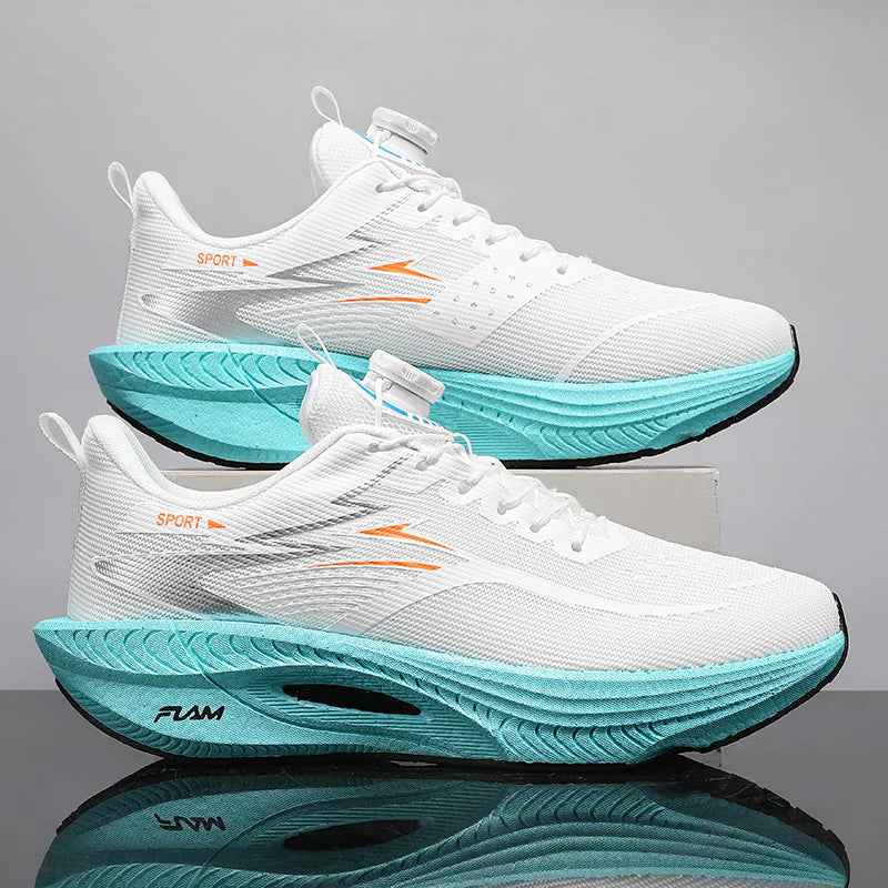 Running Shoes for Men Support Anti Torsion Breathable Lightweight Jogging Sneakers Comfortable Marathon Walking Running Footwear