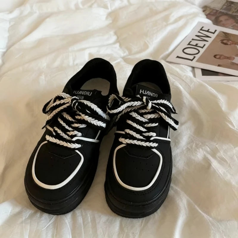 2026 New Heighten Shoes for Women Casual Sneakers New Trend Footwear Comfort Platform Vulcanized Shoes Brand Designer Shoes