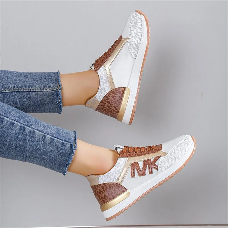 Women's Casual Shoes Black Shoes Trend 2025 Sneakers Women White Vulcanized Shoes Female Tennis Sneaker Running Plus Size 36-43