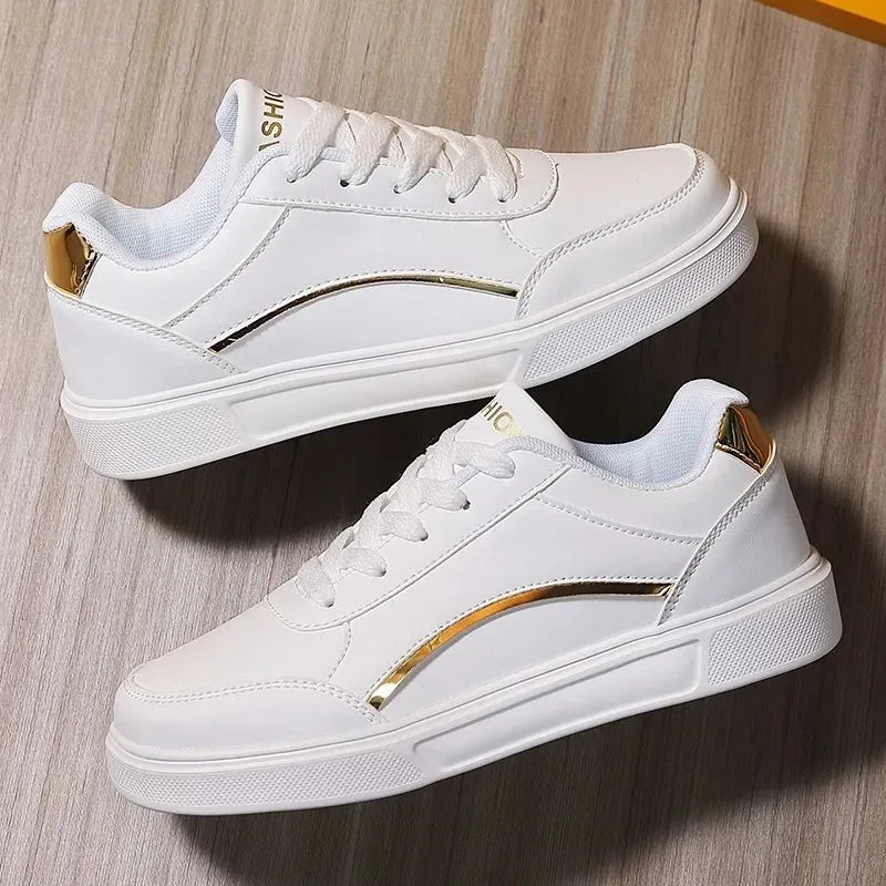 Women Casual Sneakers Leather Platform Sneakers for Women Classics Comfort Skateboarding Shoes Non-Slip 2026 New