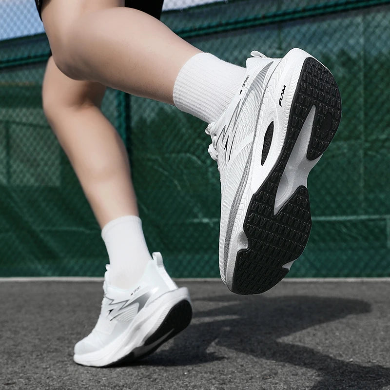 Running Shoes for Men Support Anti Torsion Breathable Lightweight Jogging Sneakers Comfortable Marathon Walking Running Footwear