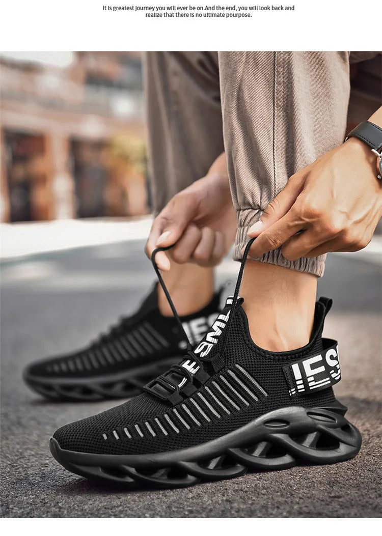 Running Shoes for Men Breathable Sneakers Comfort Soft-Sole Tenis Basketball Shoes Fashion Light Men Sport Shoes Tenis Masculino