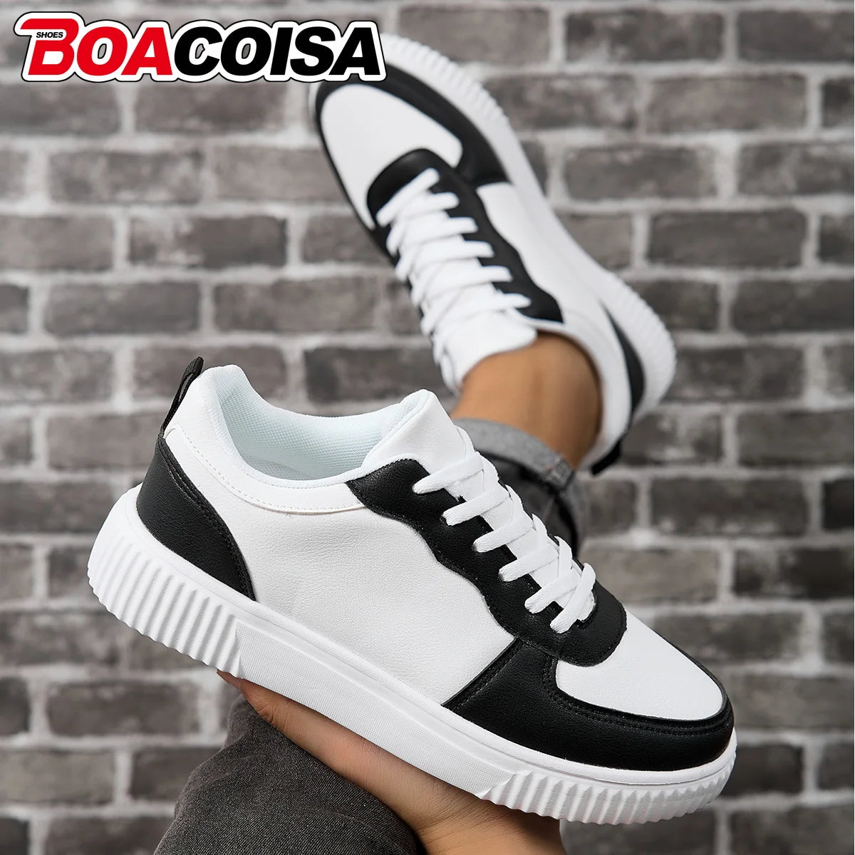 Women's Casual Shoes Breathable Walking Flat Shoes Sneakers White Female Footwear Sports Running Outdoor Walking For Men Tennis