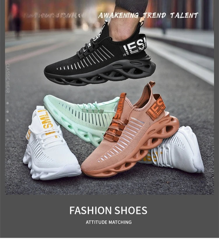 Running Shoes for Men Breathable Sneakers Comfort Soft-Sole Tenis Basketball Shoes Fashion Light Men Sport Shoes Tenis Masculino