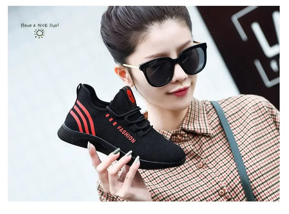 Women Tennis Shoes 2025 Lightweight Sneakers Breathable Walking Sneakers Shoes Women for Gym Travel Working Sports Trainers