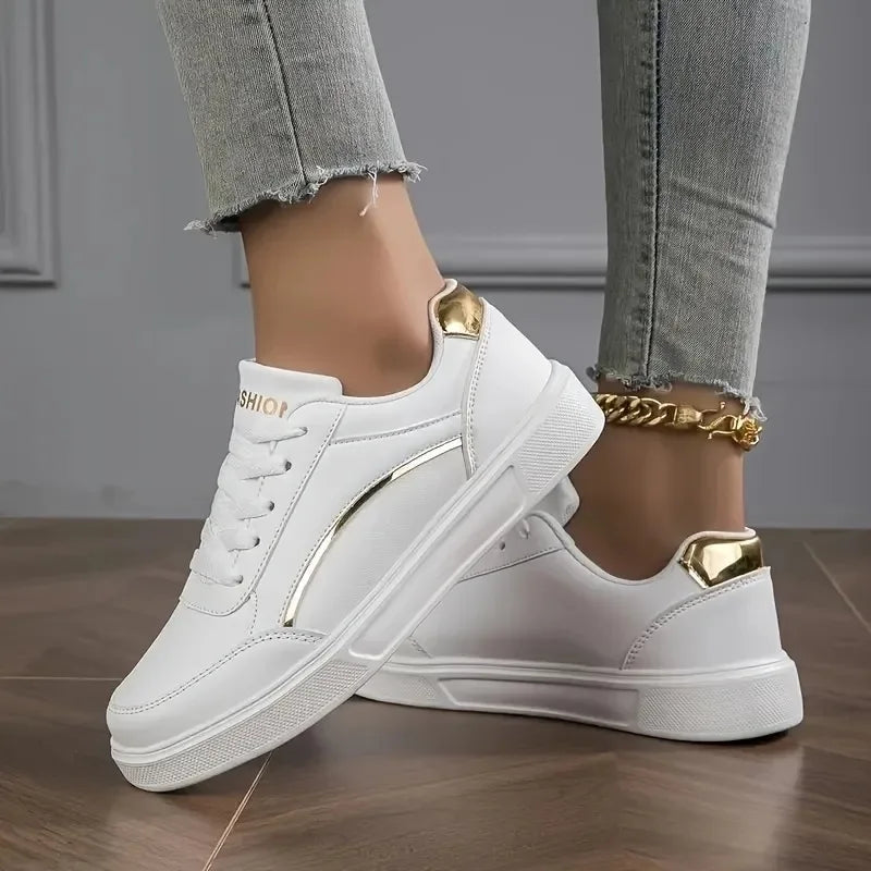 Women Casual Sneakers Leather Platform Sneakers for Women Classics Comfort Skateboarding Shoes Non-Slip 2026 New