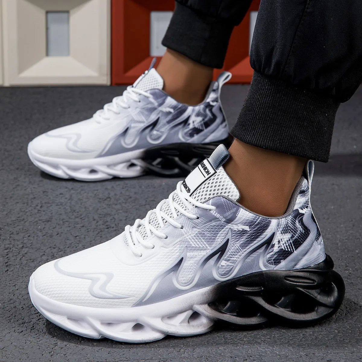 Sneakers Women's Shoes Men Women Running Sports Shoe Lightweight Breathable Comfortable Flat Soft Tennis Shoe Man Sneakers Woman