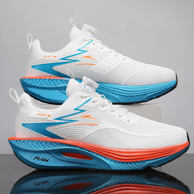 Running Shoes for Men Support Anti Torsion Breathable Lightweight Jogging Sneakers Comfortable Marathon Walking Running Footwear