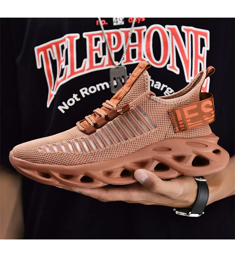 Running Shoes for Men Breathable Sneakers Comfort Soft-Sole Tenis Basketball Shoes Fashion Light Men Sport Shoes Tenis Masculino