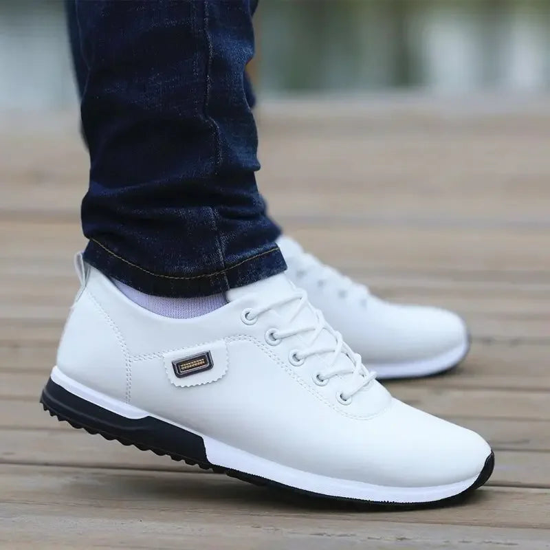 Men Shoes Business Casual Shoes for Male PU Leather Shoes 2025 Sneakers Men Fashion Loafers Walking Footwear Zapatos De Hombre