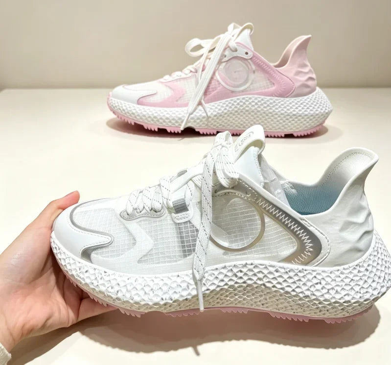 New Womens Golf Sneakers Breathable Non Slip Wear Resistant Outdoor Casual Lightweight